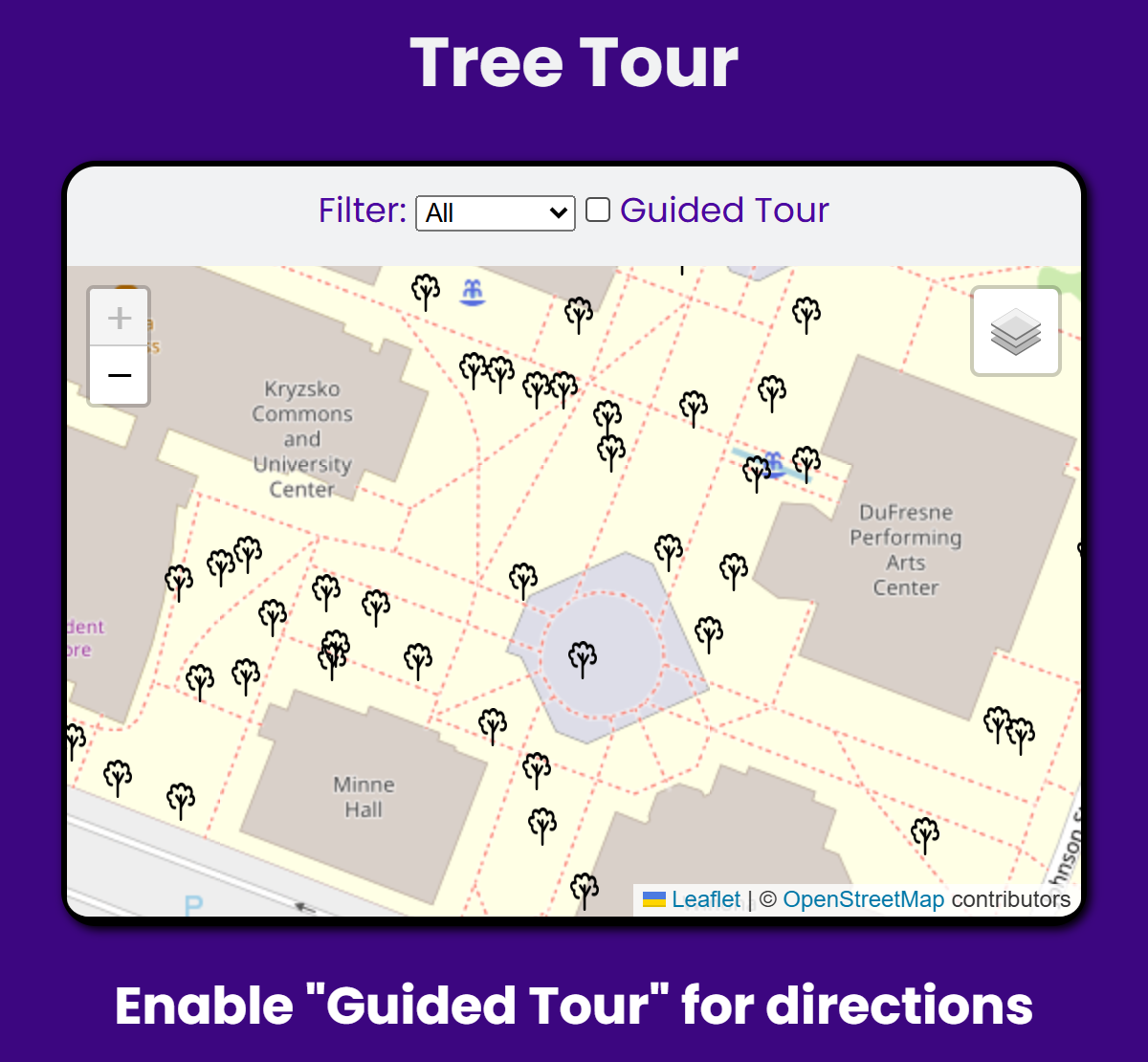 WSU Arboretum Tour screenshot